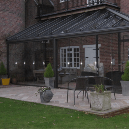 Transparent Outdoor Living Space